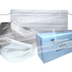 Cubre Boca Plisado Sencillo De Una Capa (ECO)