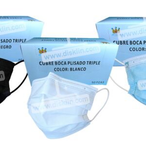 Cubre Boca Plisado De Tres Capas (ECO)