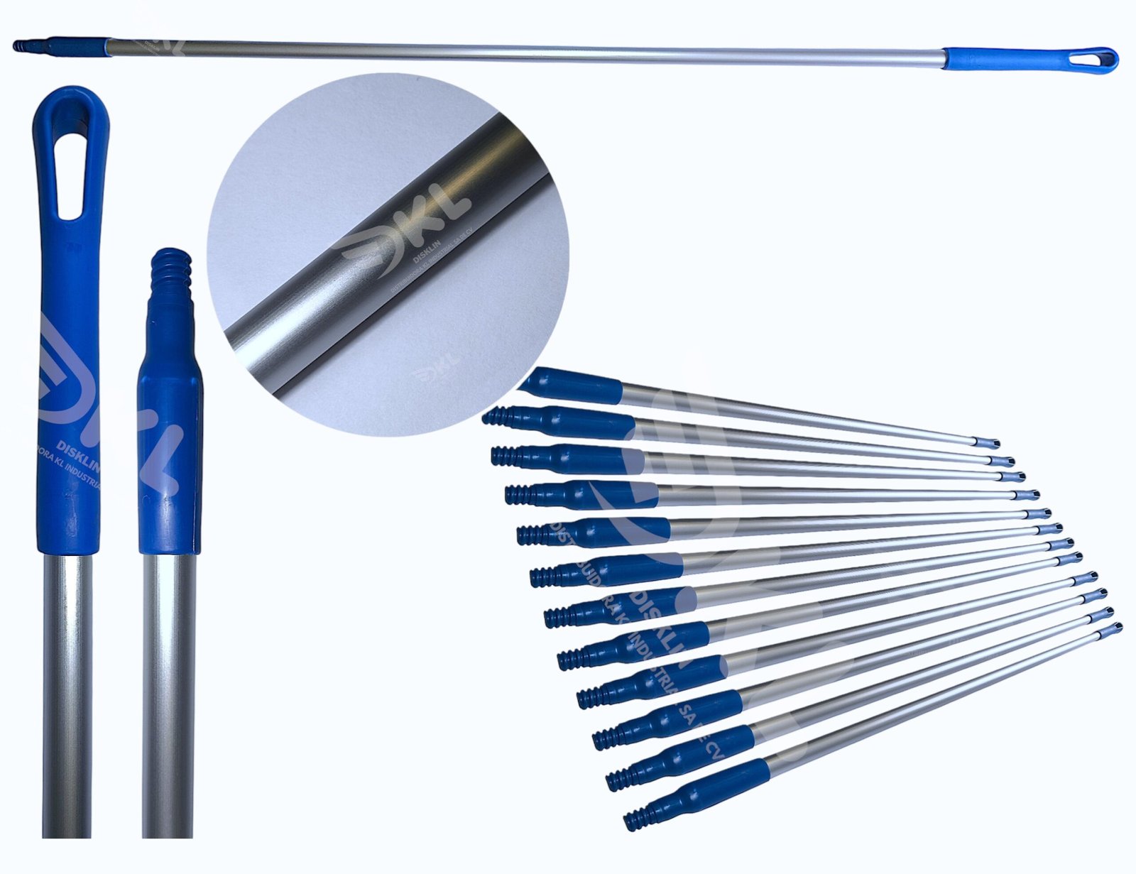 Bastón de Aluminio Anodizado 1.50m, Cod. 1906A (El Castor) - Image 3