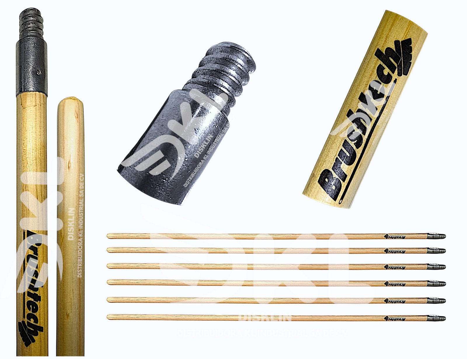 Bastón de Madera de Pino 1.20 m, Cod. 1904 (El Castor) - Image 2