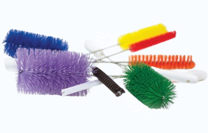 Escobillones de Fibra PBT para Limpieza de Tuberías, Cod. 5105 - 5107 - 5110 - 5115 - 5120 - 5125 - 5130 - 5140 (El Castor)