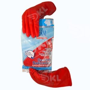 Guante Satinado de Látex para Limpieza (Ambiderm)